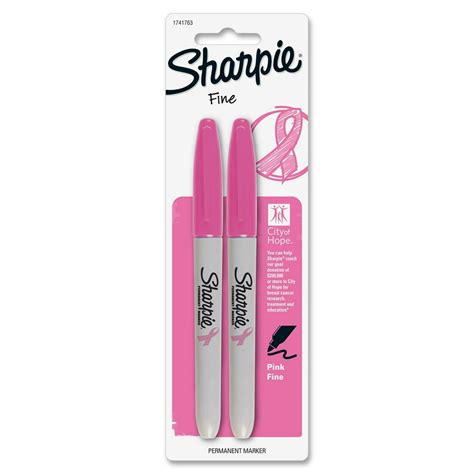 Sharpie, SAN1741763, Fine Pink Ribbon COH Markers, 2 / Pack - Walmart ...