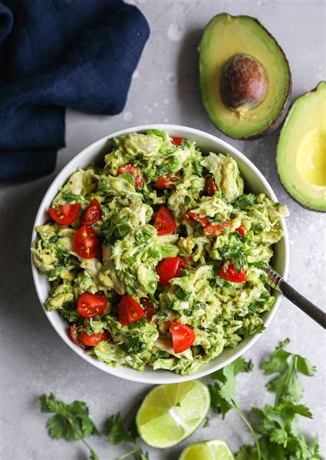 Guacamole Chicken Salad - Kalefornia Kravings