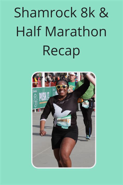 Shamrock 8k + Half Marathon Recap 2019 - Eat Pray Run DC