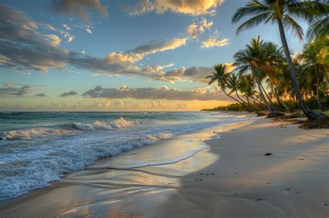 Premium Photo | Exotic Beach Sunrise Punta Cana