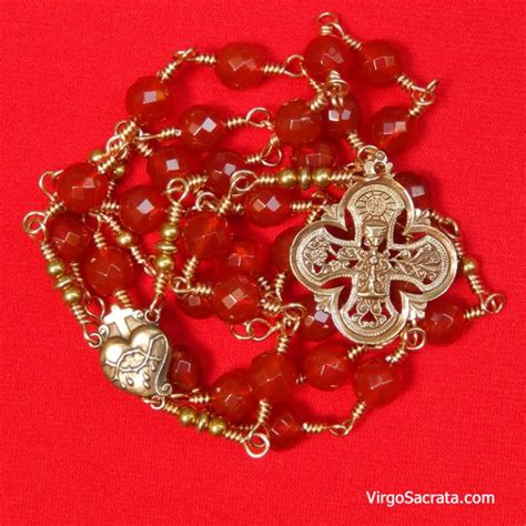 Chaplet of the Most Precious Blood of Jesus Christ (Rosary Beads)