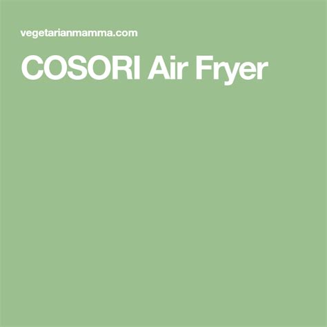 Cosori Air Fryer Toaster Oven Review