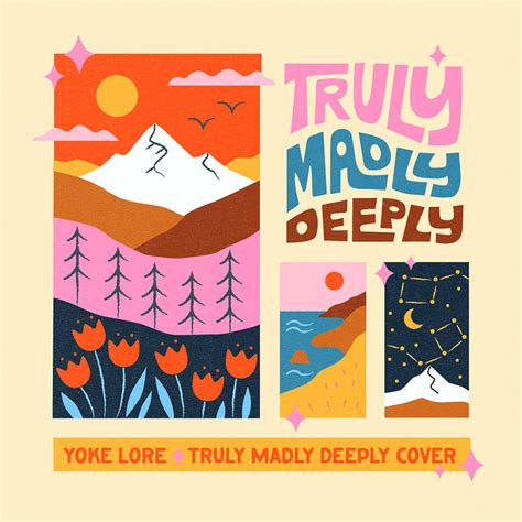 Truly Madly Deeply Album Art by Lisa McCormick on Dribbble