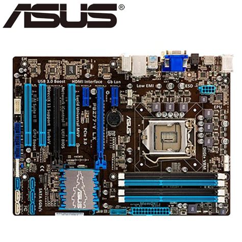 Asus P8Z77 V LX Desktop Motherboard Z77 Socket LGA 1155 i3 i5 i7 DDR3 ...