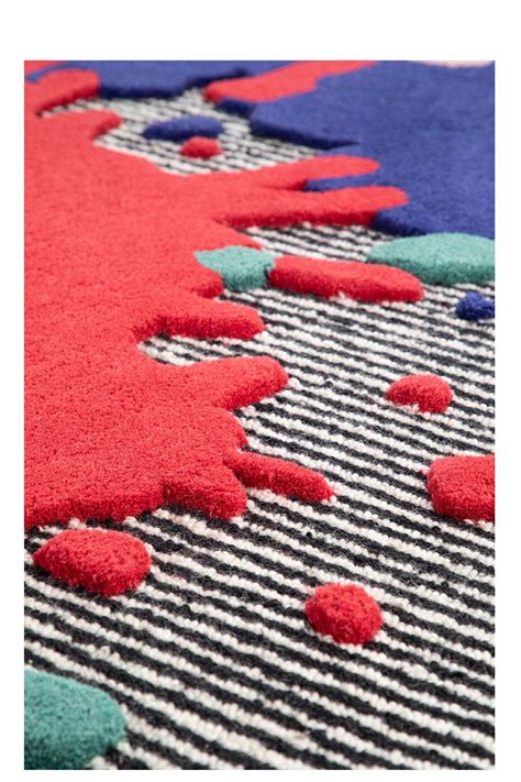 SPLAT | Rug hooking designs, Hand tufted rugs, Funky rugs