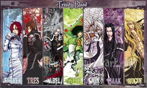 Trinity Blood Bookmarks by Ellana01 on DeviantArt