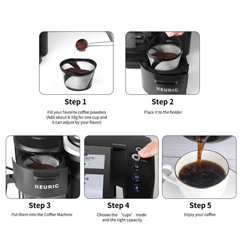 Reusable For Keurig K Duo Coffee Filter K-DUO Essentials 5000 Brewers ...