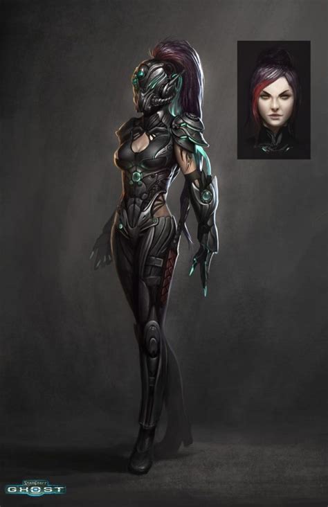 Concept Art Collection for Blizzard Cancelled Game : Starcraft Ghost