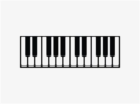 Piano Keys PNG, Clipart, Black, Black And White, Creative, Foreign ...