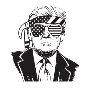 Donald Trump Svg | Trump 2024 Png Vector