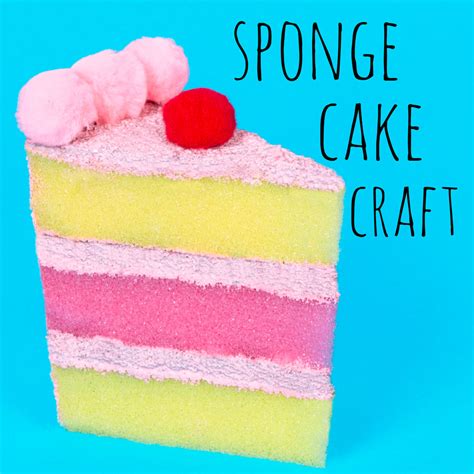 Sponge Cake Craft — Doodle and Stitch