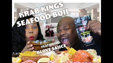 KRAB KINGZ | SEAFOOD BOIL | FEATURING BLOVES SMACKALICIOUS SAUCE | #LOBSTERTAILS #SHRIMP # ...