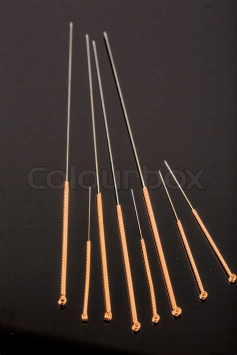 Acupuncture needles | Stock image | Colourbox