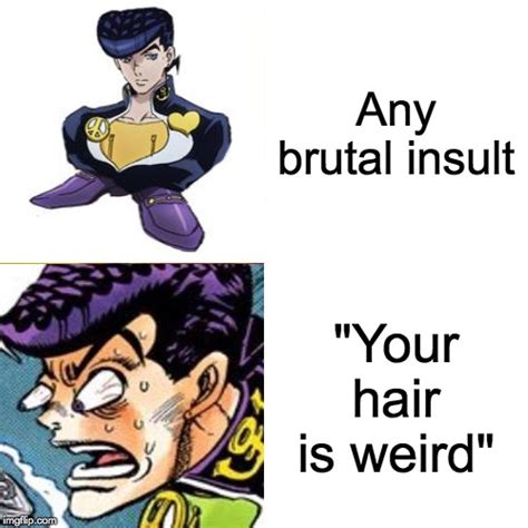 14+ Josuke Hair Meme - RikkySarayu