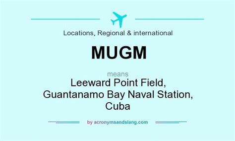 MUGM - Leeward Point Field, Guantanamo Bay Naval Station, Cuba in Locations, Regional ...