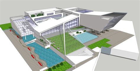 【Download 15 Library Sketchup 3D Models】 (Recommanded!!) | Concept models architecture, 3d model ...