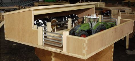 Cattle Shed and Yard | Wooden Handcrafted Farm Sets, Northern IrelandWooden Handcrafted Farm ...