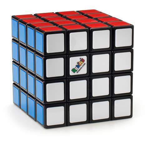 Rubik's Master, The Official 4x4 Cube Classic Color-Matching Problem-Solving Brain Teaser Puzzle ...