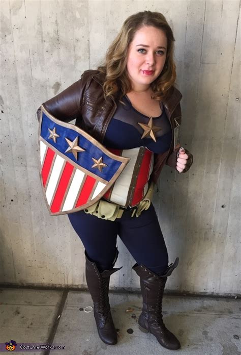 Female Captain America Costume