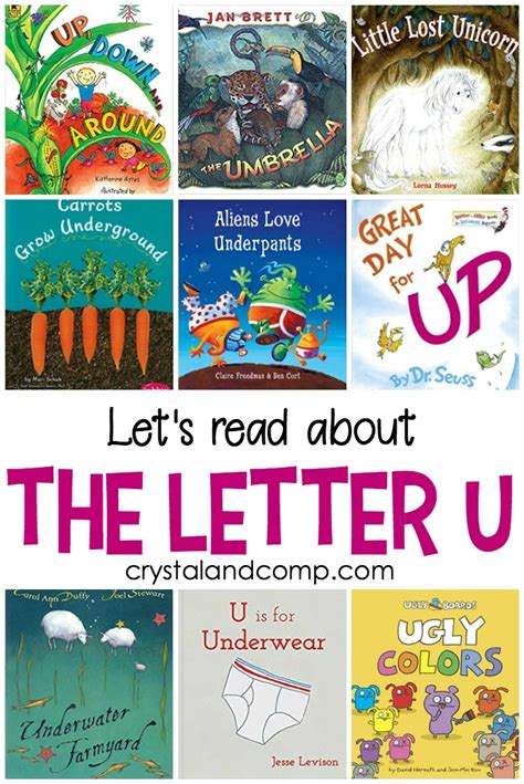 20 Awesome Letter U Books for Preschoolers - CrystalandComp.com