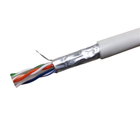 CAT6 STP CMP Solid Shielded Plenum Ethernet Cable 4PR 1000' Box ...