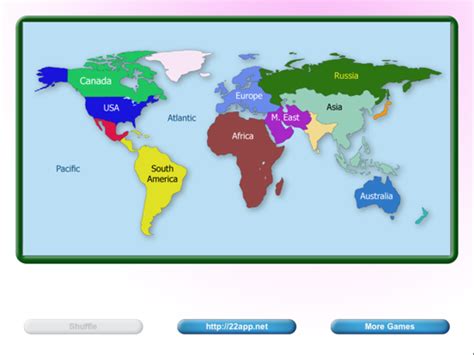 App Shopper: World Map Puzzle (Games)