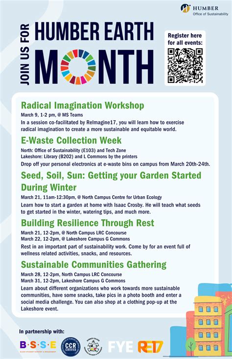 Earth Month 2023: Register Today | Humber Communiqué