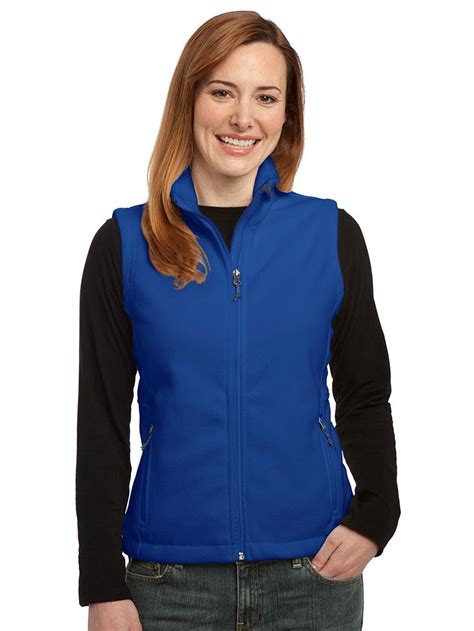 Port Authority - Port Authority Women's Soft Fleece Zipper Pocket Vest - Walmart.com - Walmart.com