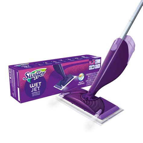 Swiffer WetJet Hardwood Floor Spray Mop Starter Kit - Walmart.com