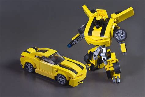 Bumblebee bot is a tasty Transformer - The Brothers Brick | The Brothers Brick