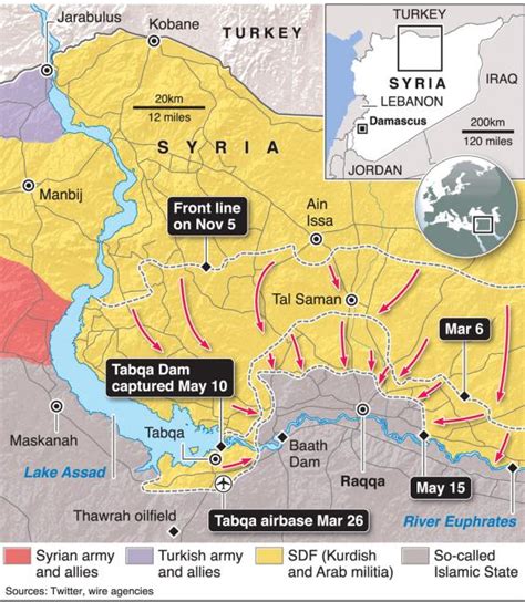 Battle to liberate Raqqa from Isis 'will be over quicker than Mosul ...