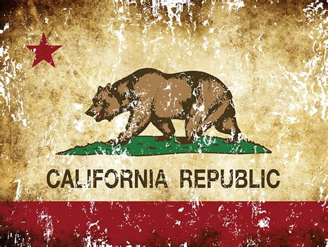 "California Republic Flag Rustic " Stickers by NorCal | Redbubble