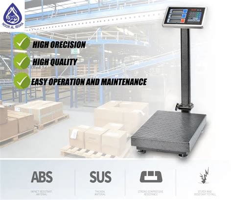 ELECTRONIC PLATFORM SCALE - Noor Al Ibdaa