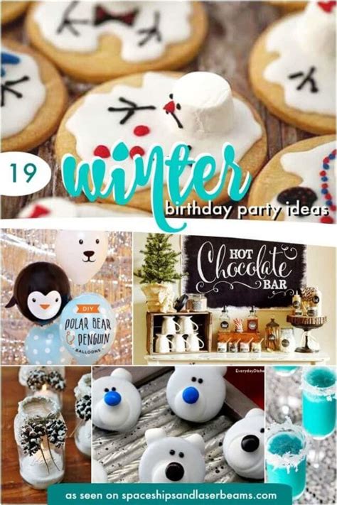 19 Winter Birthday Party Ideas - Spaceships and Laser Beams