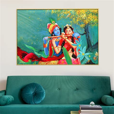 "An Incredible Collection of Radha Krishna Paintings: Top 999+ Images in Full 4K"