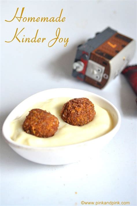 Homemade Kinder Joy Recipe | Pink and Pink