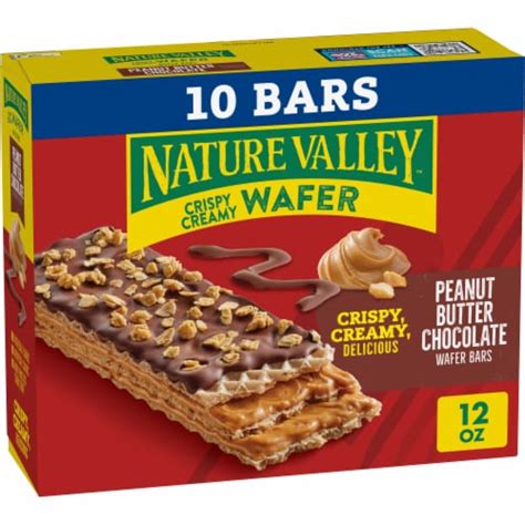 Nature Valley Peanut Butter Chocolate Wafer Bars, 10 ct / 1.3 oz - Smith’s Food and Drug