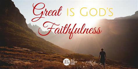 Great Is His Faithfulness - Elizabeth George