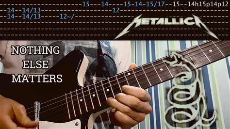 Metallica nothing else matters guitar lesson - dasejp