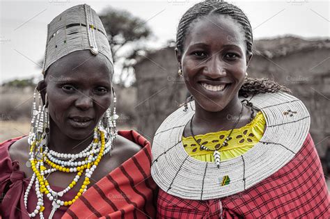 Masai Tribe | High-Quality People Images ~ Creative Market