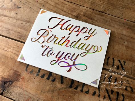 happy birthday papercut cricut card designs birthday woman svg for cards Happy birthday card svg ...