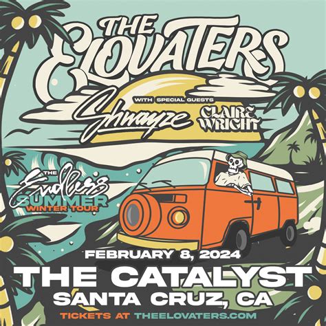 Buy tickets to The Elovaters at The Catalyst on 02/08/2024 in Santa ...