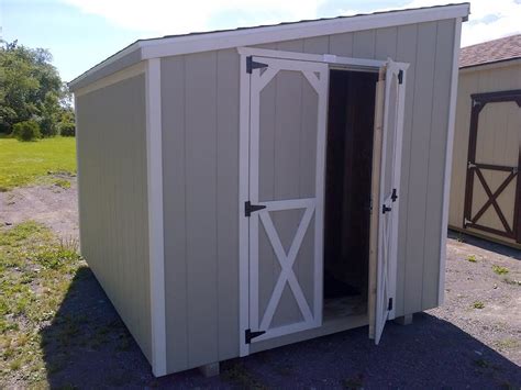 Lean-To Prefab Garden Sheds » North Country Sheds