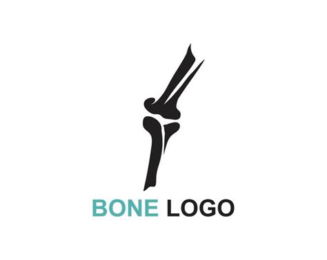 Bone logo vector template vector 596628 Vector Art at Vecteezy