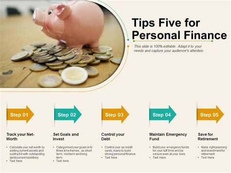 Tips Five For Personal Finance | PowerPoint Presentation Designs ...