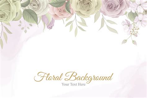 Beautiful flower background with soft colors 7497019 Vector Art at Vecteezy