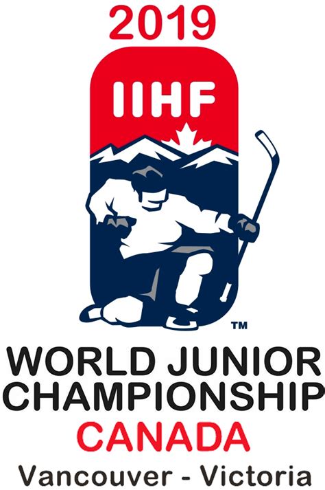 IIHF World Junior Championship Logo - Primary Logo - International Ice ...