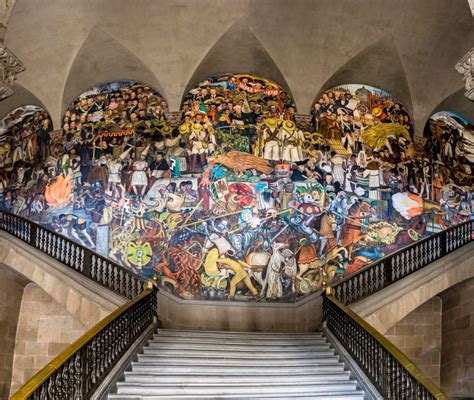 Diego Rivera Y Sus Murales Del Palacio Nacional Epopeya Del Pueblo ...