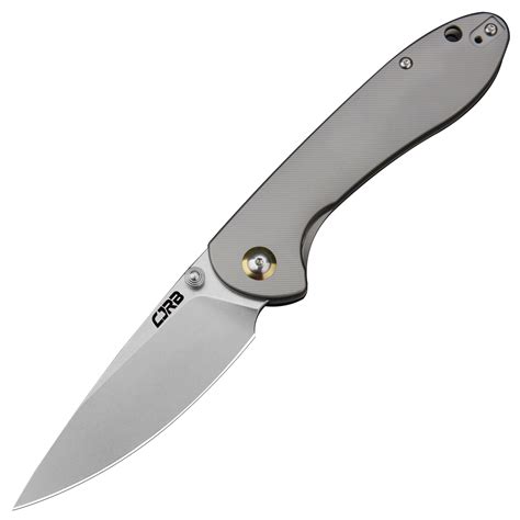 CJRB FELDSPAR J1912Ti-GY S35VN BLADE TITANIUM HANDLE FOLDING KNIVES(LI