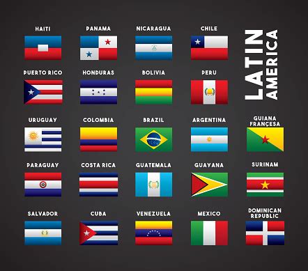 Latin America Countries Stock Illustration - Download Image Now - iStock